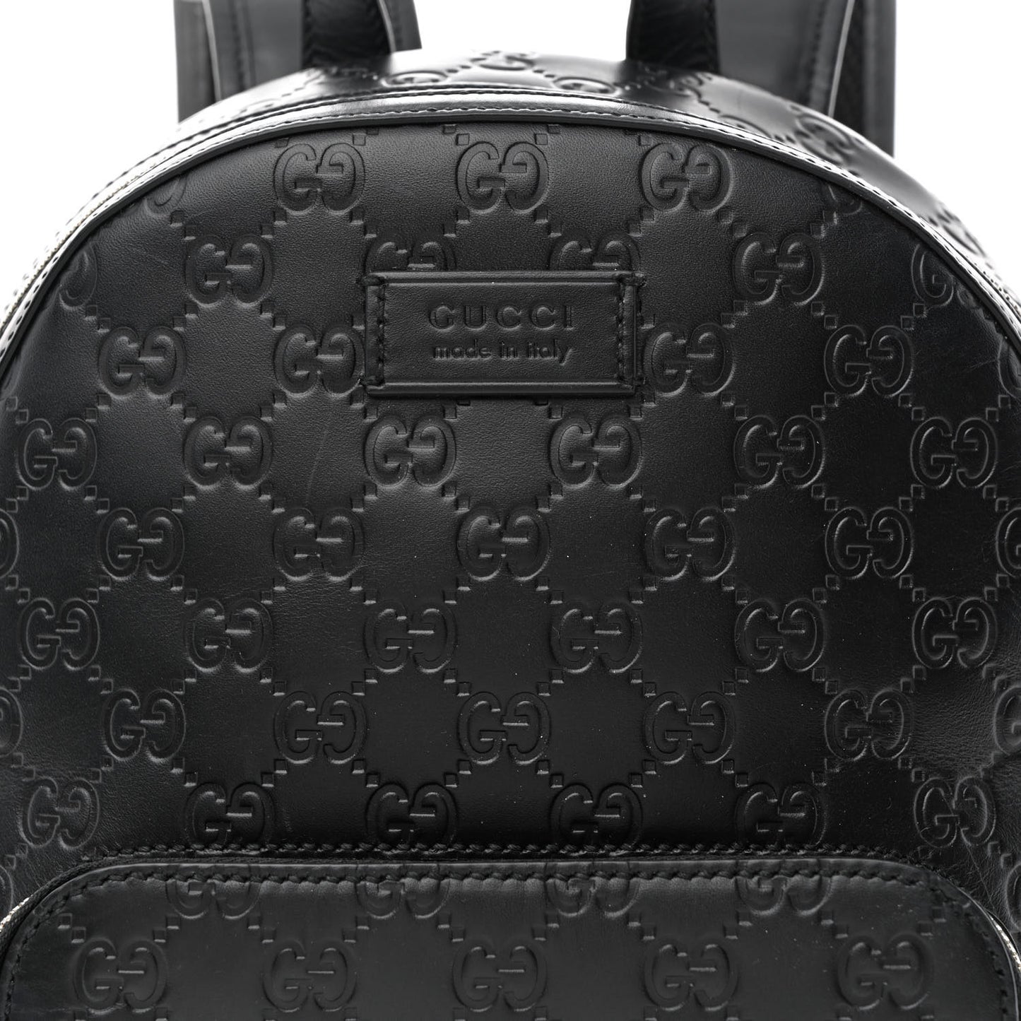 Guccissima Signature Small Day Backpack Black