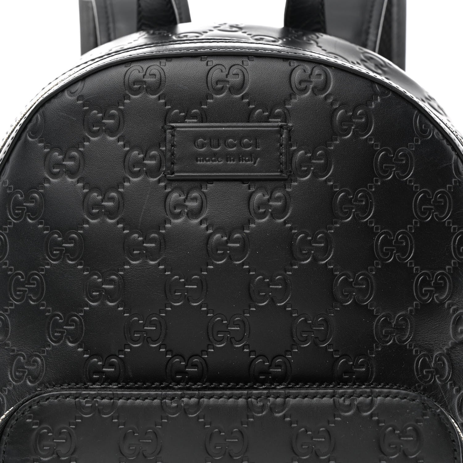 Gucci Guccissima Signature Small Day Backpack Black 8 of 12