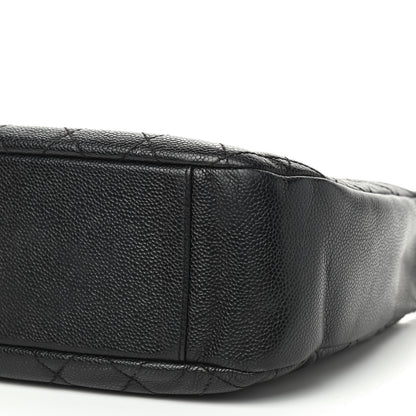 Chanel Caviar Quilted Timeless CC Shoulder Bag Black 8 of 10
