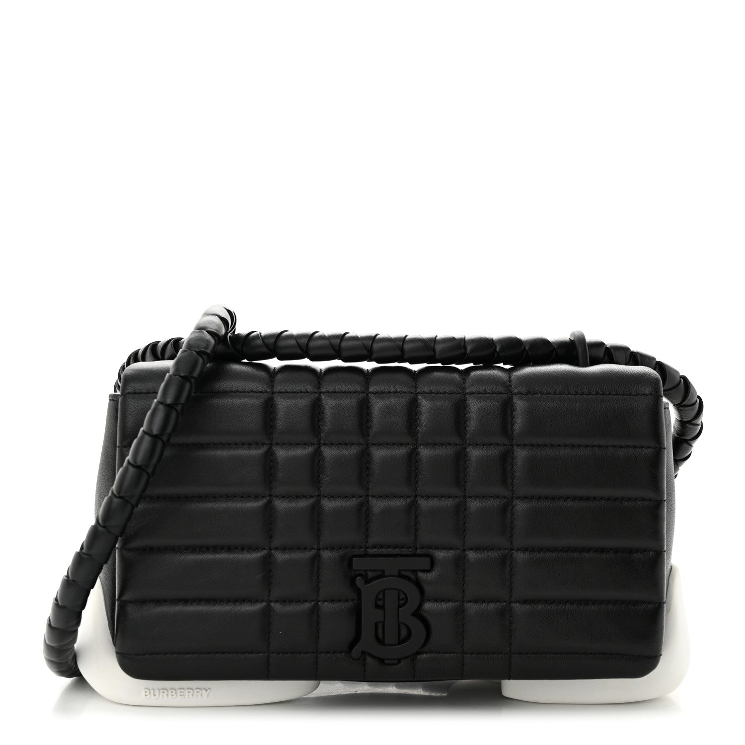 Burberry Lambskin Quilted Small Lola Hoof Bag Black 1 of 10