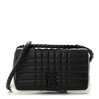 Burberry Lambskin Quilted Small Lola Hoof Bag Black 1 of 10