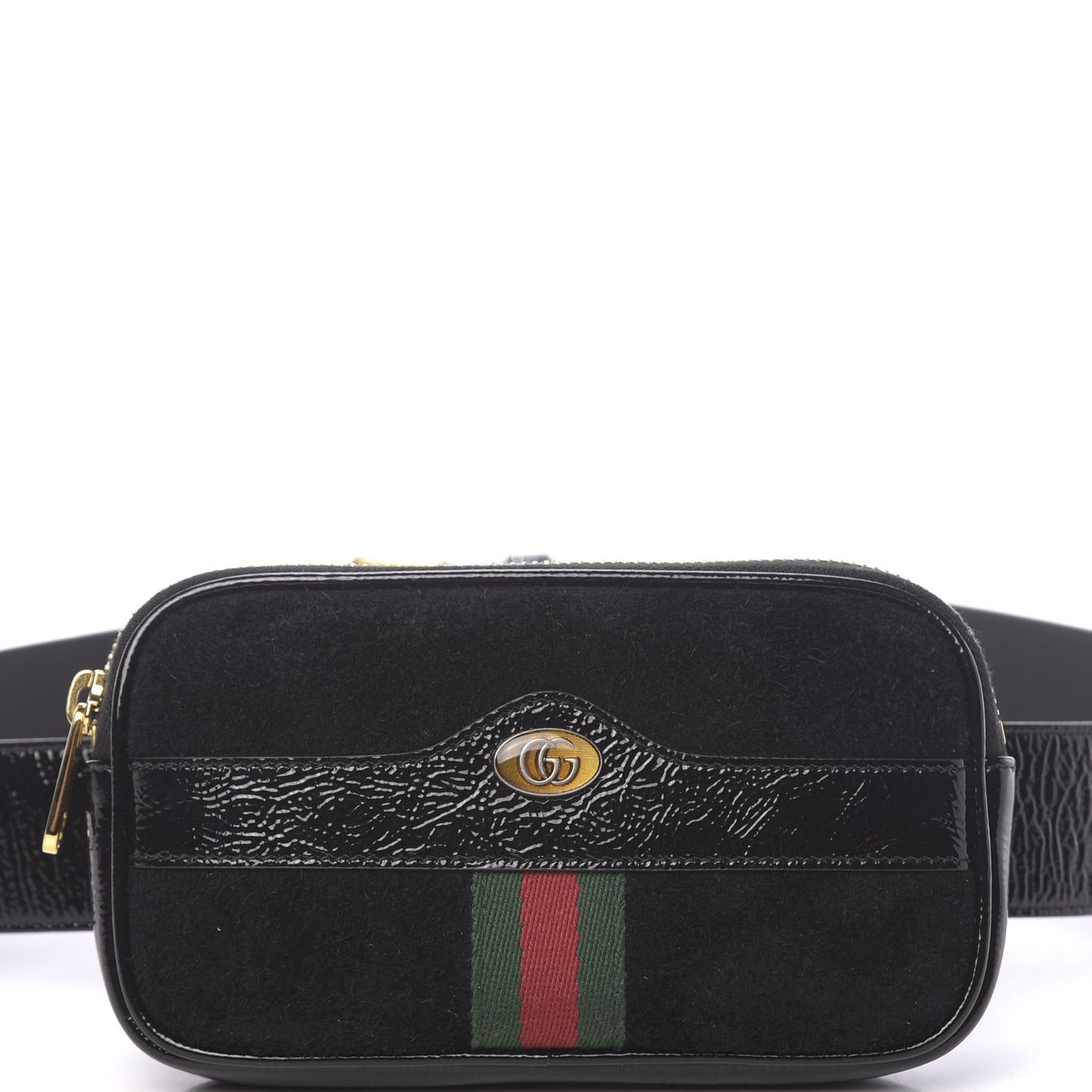 Suede Patent Ophidia Belted iPhone Case 95 38 Black