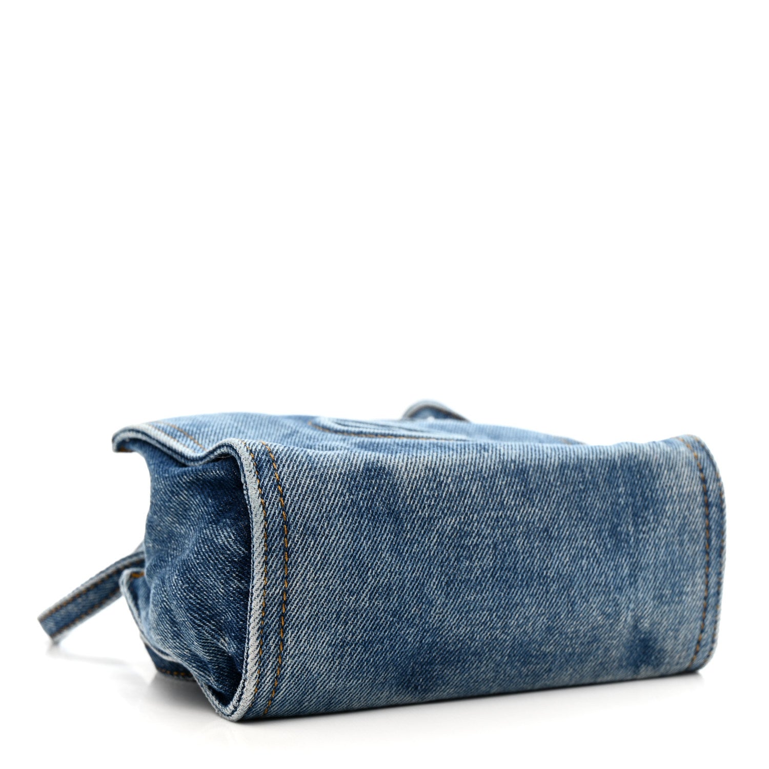 Telfar Denim Small Shopping Bag Blue 4 of 10