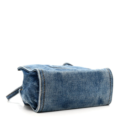 Telfar Denim Small Shopping Bag Blue 4 of 10