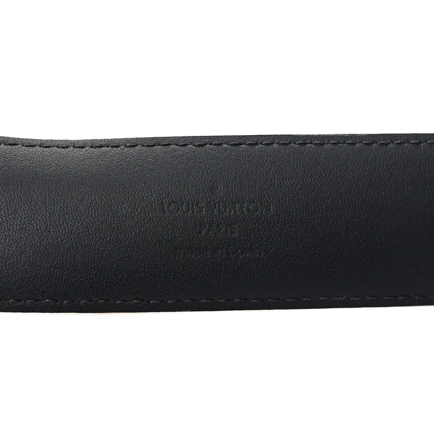 Damier Graphite Calfskin Belt 95 38 Black