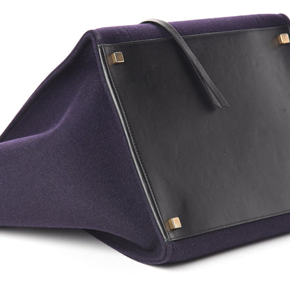 Celine Felt Medium Phantom Luggage Navy 7 of 8