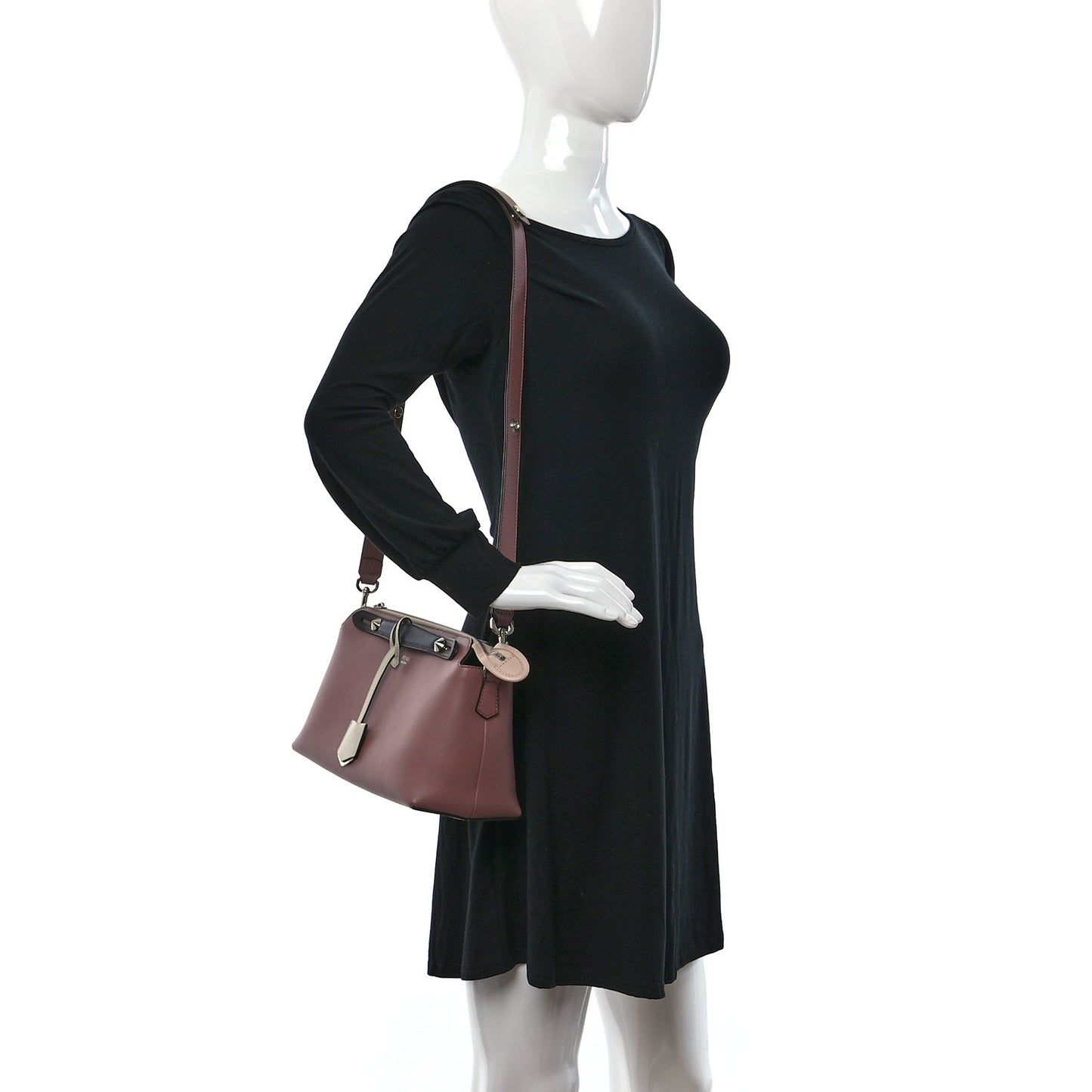 Vitello Dolce 4 Color Medium By The Way Boston Bag English Rose Latte Multicolor