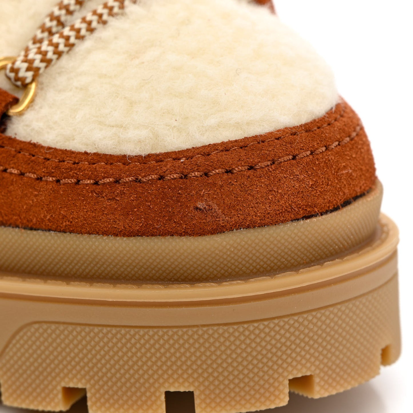 Suede Shearling Vlogo Trekkgirl 25/40mm Boots 39.5 Selleria