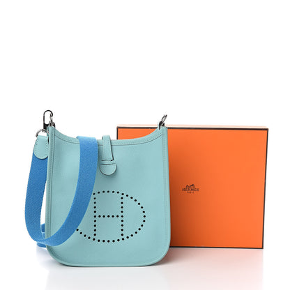Hermes Epsom Amazone Evelyne TPM Bleu Atoll Bleu Zanzibar 11 of 11