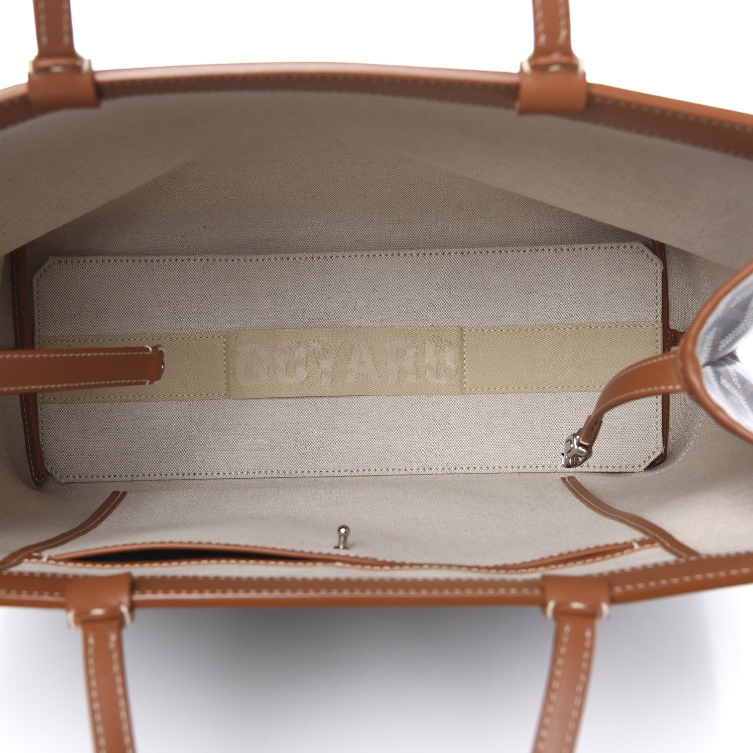 Goyard Goyardine Bellechasse PM Black Gold 5 of 12