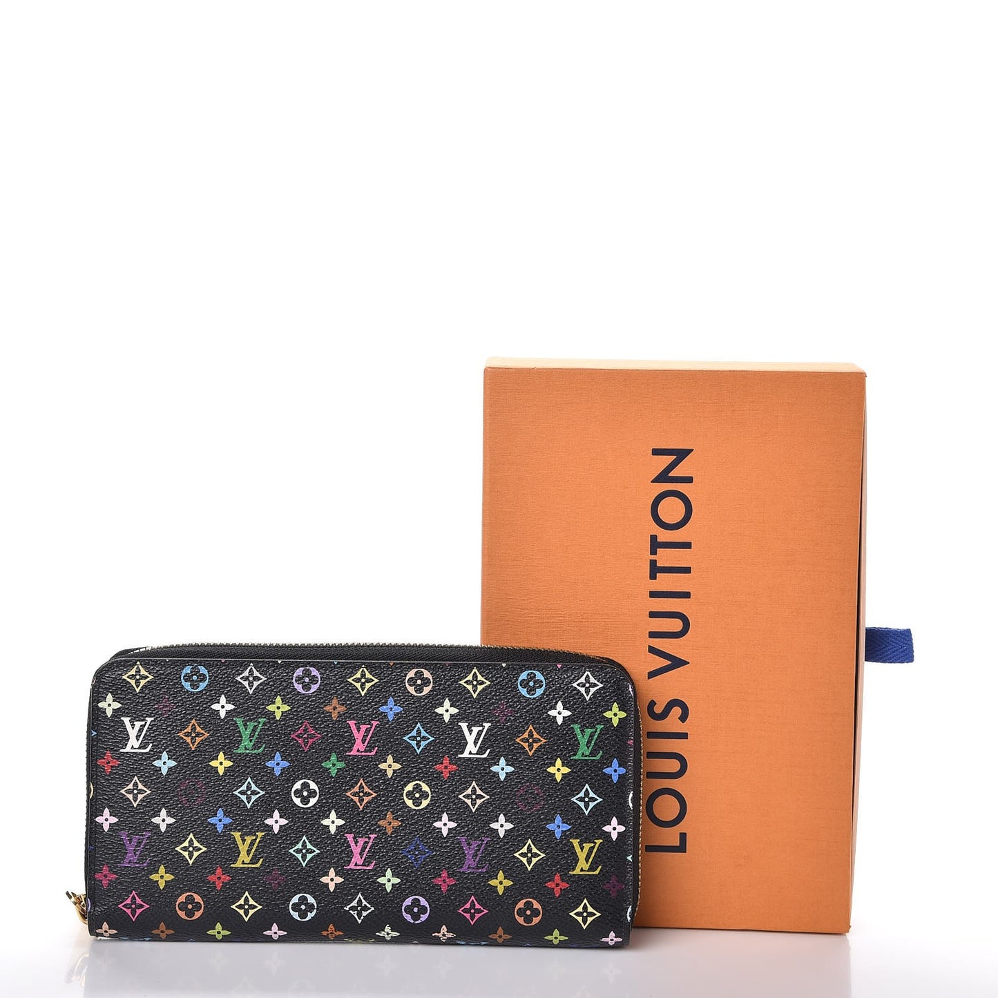 Monogram Multicolor Zippy Wallet Black Grenade