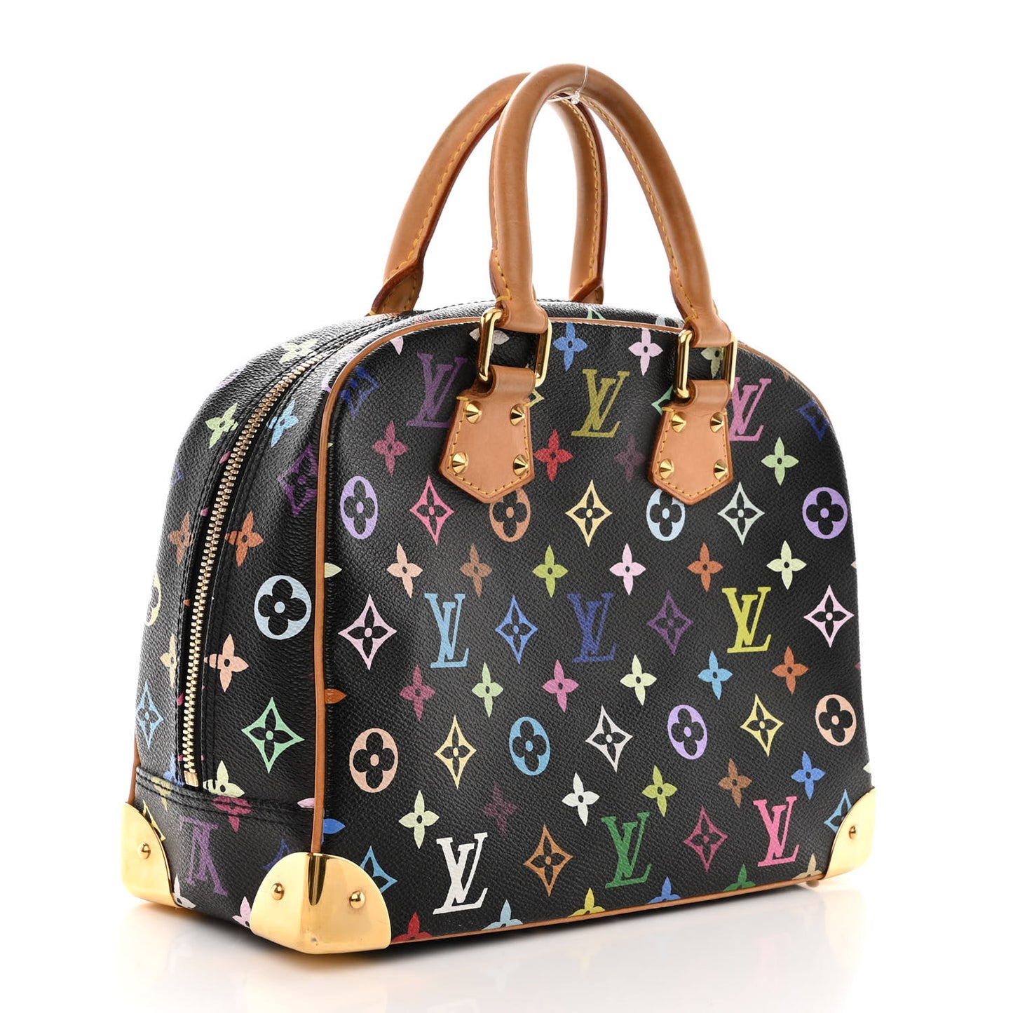 Monogram Multicolor Trouville Black