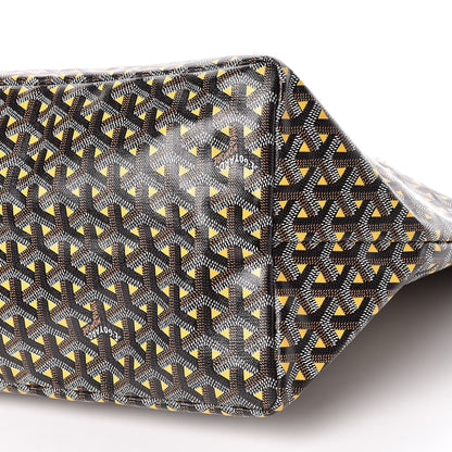 Goyard Goyardine Saint Louis Claire Voie GM Black Yellow 8 of 12