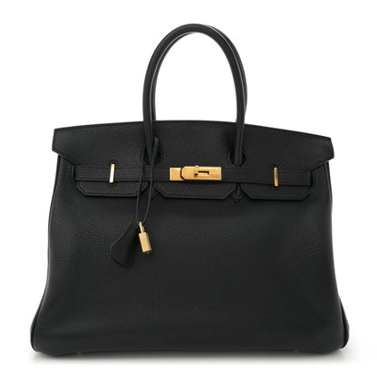 Hermes Togo Birkin 35 Black 1 of 14