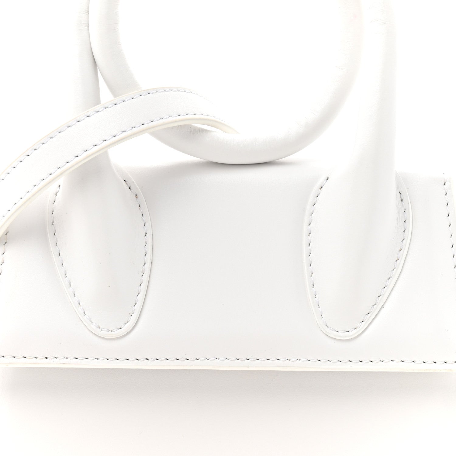 Jacquemus Smooth Calfskin Le Chiquito Noeud White 7 of 14