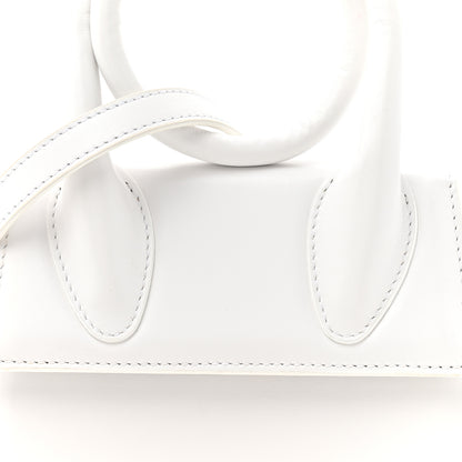 Jacquemus Smooth Calfskin Le Chiquito Noeud White 7 of 14