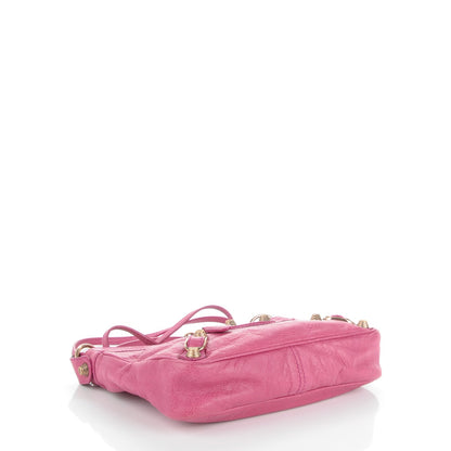Balenciaga Agneau Giant 12 Rose Gold Hardware Hip Cyclamen 4 of 7