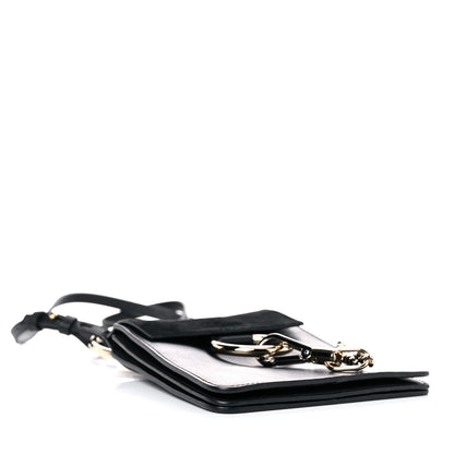 Chloe Suede Calfskin Mini Faye Bracelet Bag Black 4 of 12