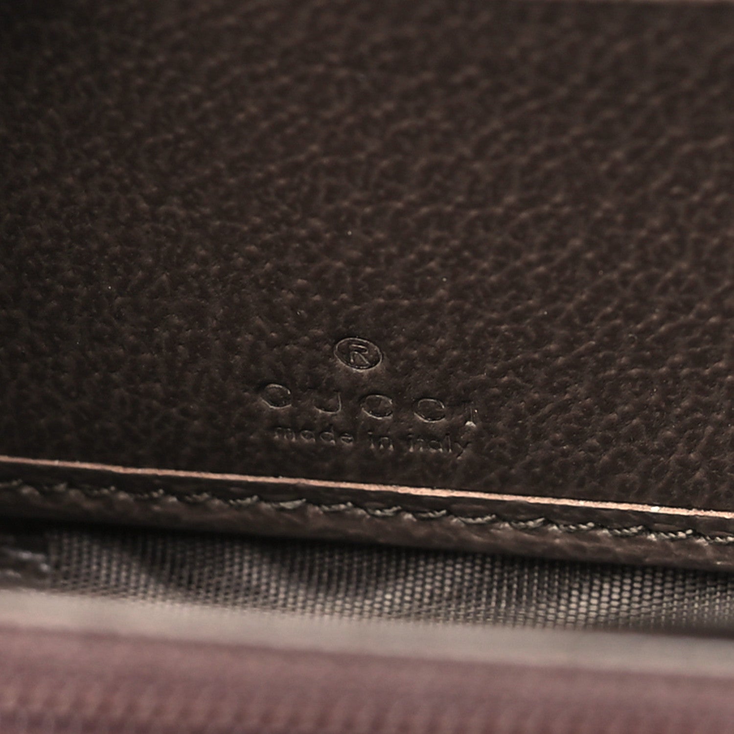 Gucci GG Supreme Monogram Web Ophidia Zip Around Wallet Brown 6 of 11