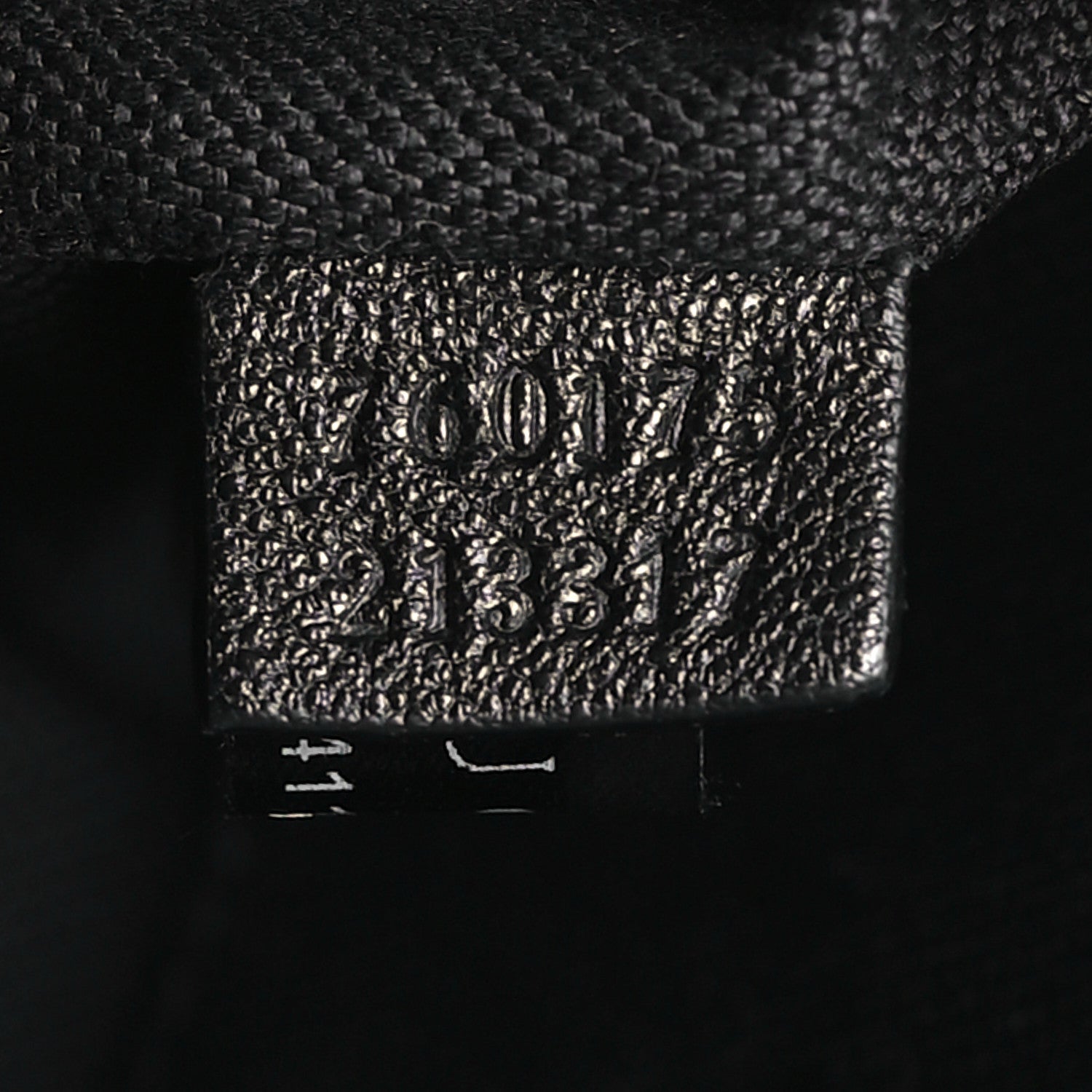 Gucci Sakai Be Green Calfskin Diagonal Stitched Mini Blondie Shoulder Bag Black 7 of 10