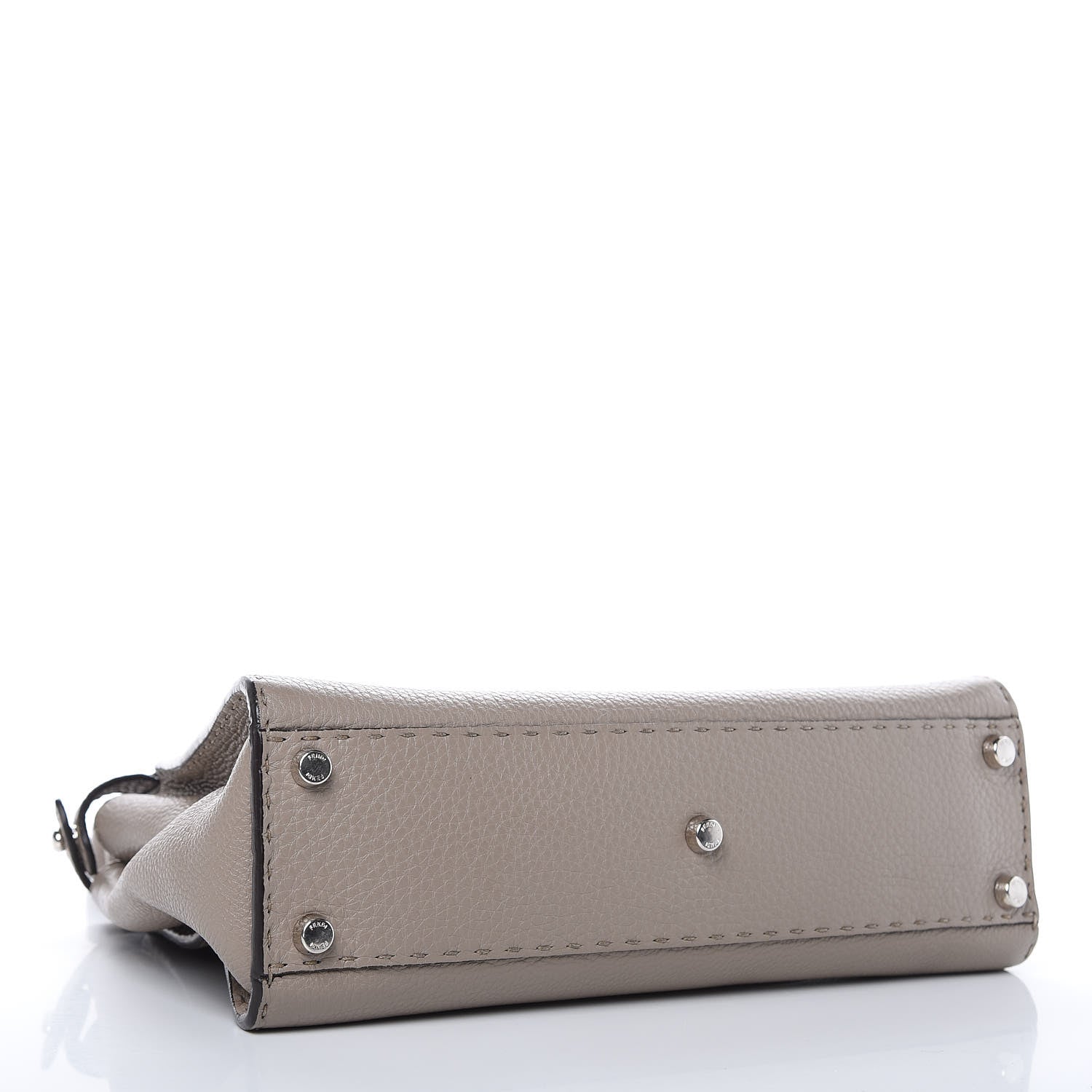 Fendi Cuoio Romano Selleria Medium Peekaboo Iconic Satchel Corda 4 of 11