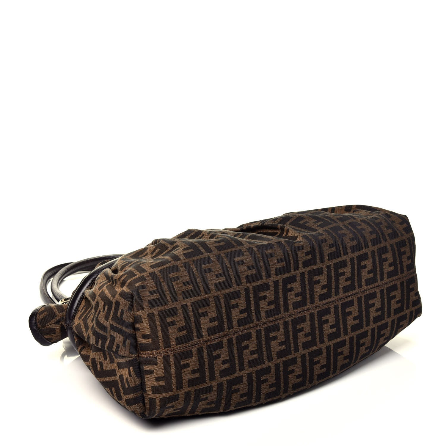 Fendi Zucca Large Chef Shopper Tote Tobacco 4 of 9
