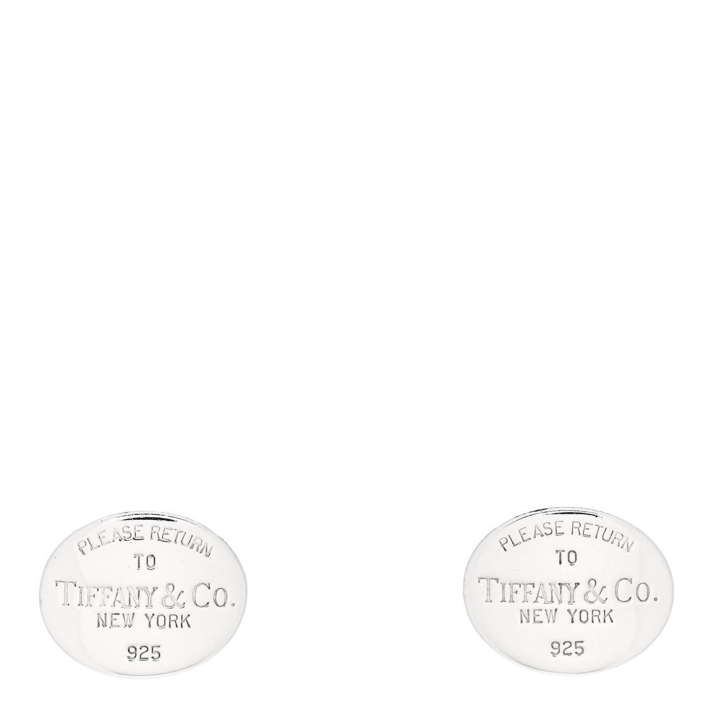 Sterling Silver Return To Tiffany Cufflinks