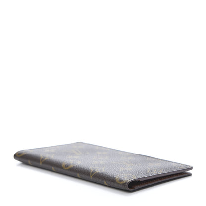 Louis Vuitton Monogram Porte Valeurs Checkbook Wallet 4 of 10