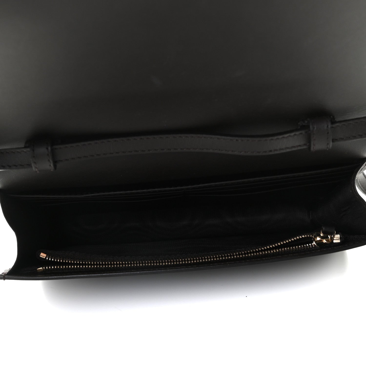 Gucci Monogram Web Strap Wallet Dark Brown 4 of 9