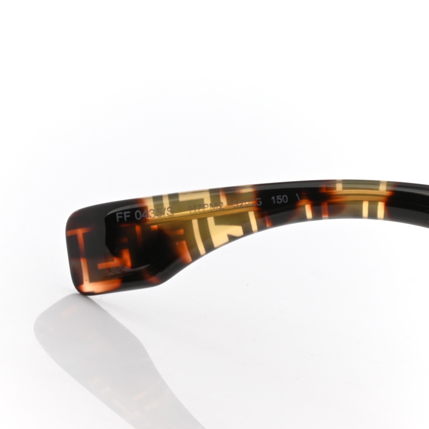 Fendi Acetate FF 53mm Sunglasses 0435/S Tortoise 6 of 7