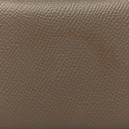 Hermes Epsom Calvi Card Case Etoupe 10 of 10