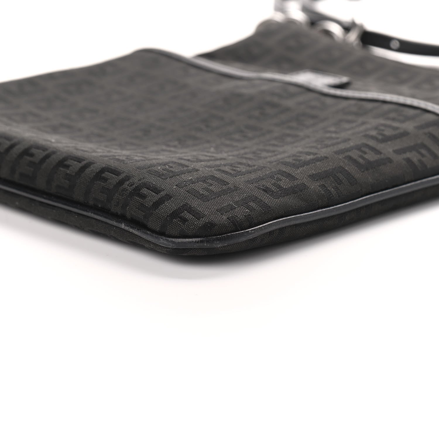 Fendi Zucchino Vitello Small Crossbody Black 10 of 10