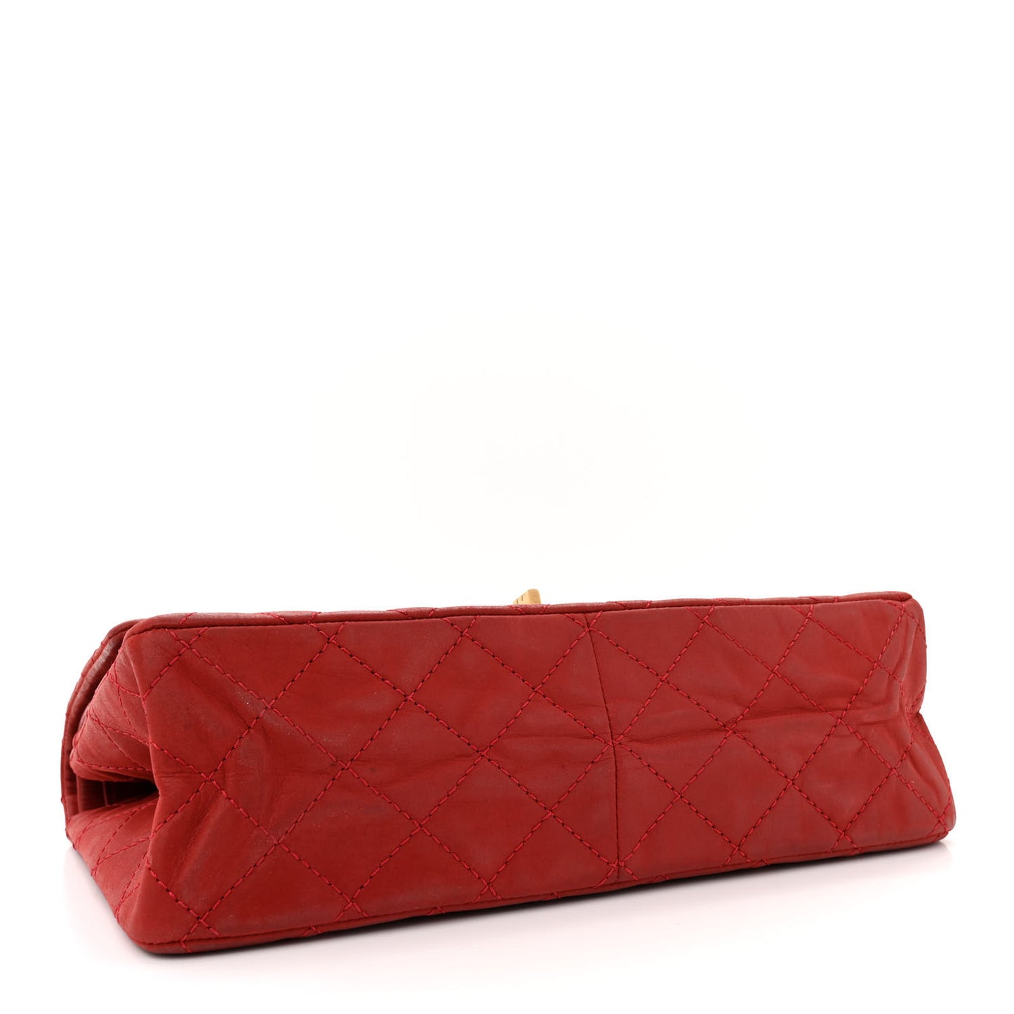 Iridescent Calfskin Quilted 2.55 Reissue 226 Flap Red