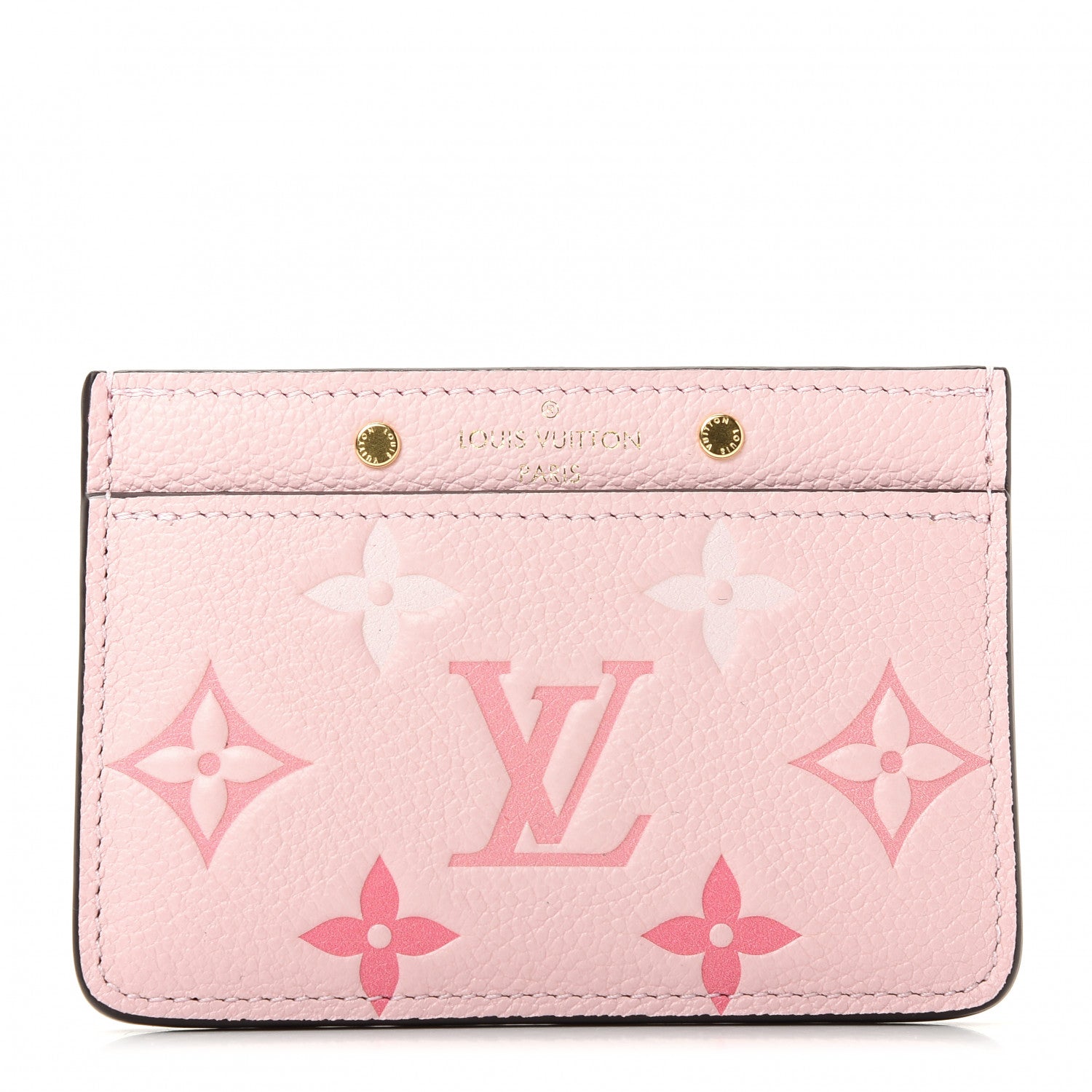 Louis Vuitton Empreinte Monogram Giant By The Pool Card Holder Bouton De Rose 1 of 7