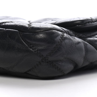 Chanel Calfskin Small Bubble Quilt Flap Black 9 of 9