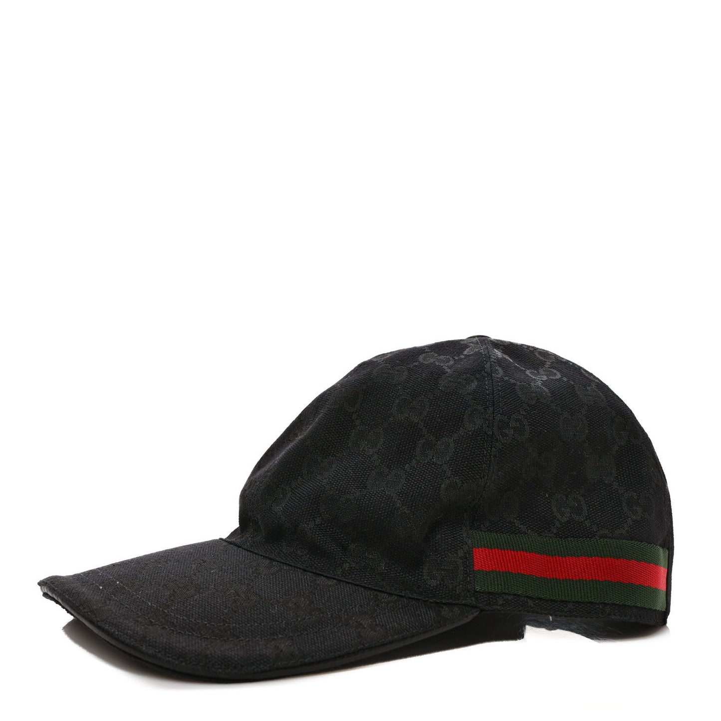 Monogram Web Baseball Hat XL Black
