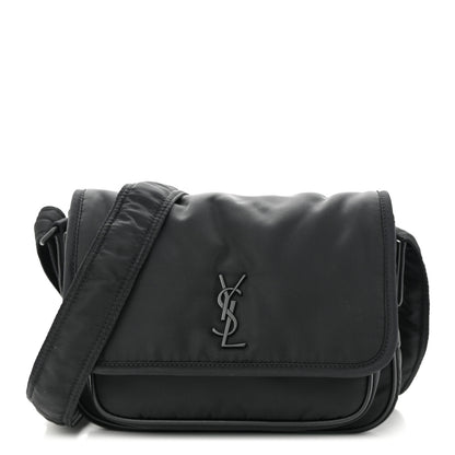 Saint Laurent Econyl Nylon Small Niki Messenger Black 1 of 11