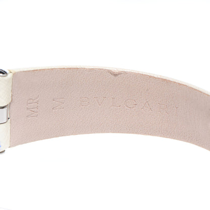 Bulgari BVLGARI Stainless Steel Calfskin Diamond Pink Mother of Pearl 30mm B.Zero1 Three Hearts Quartz Watch 6 of 8