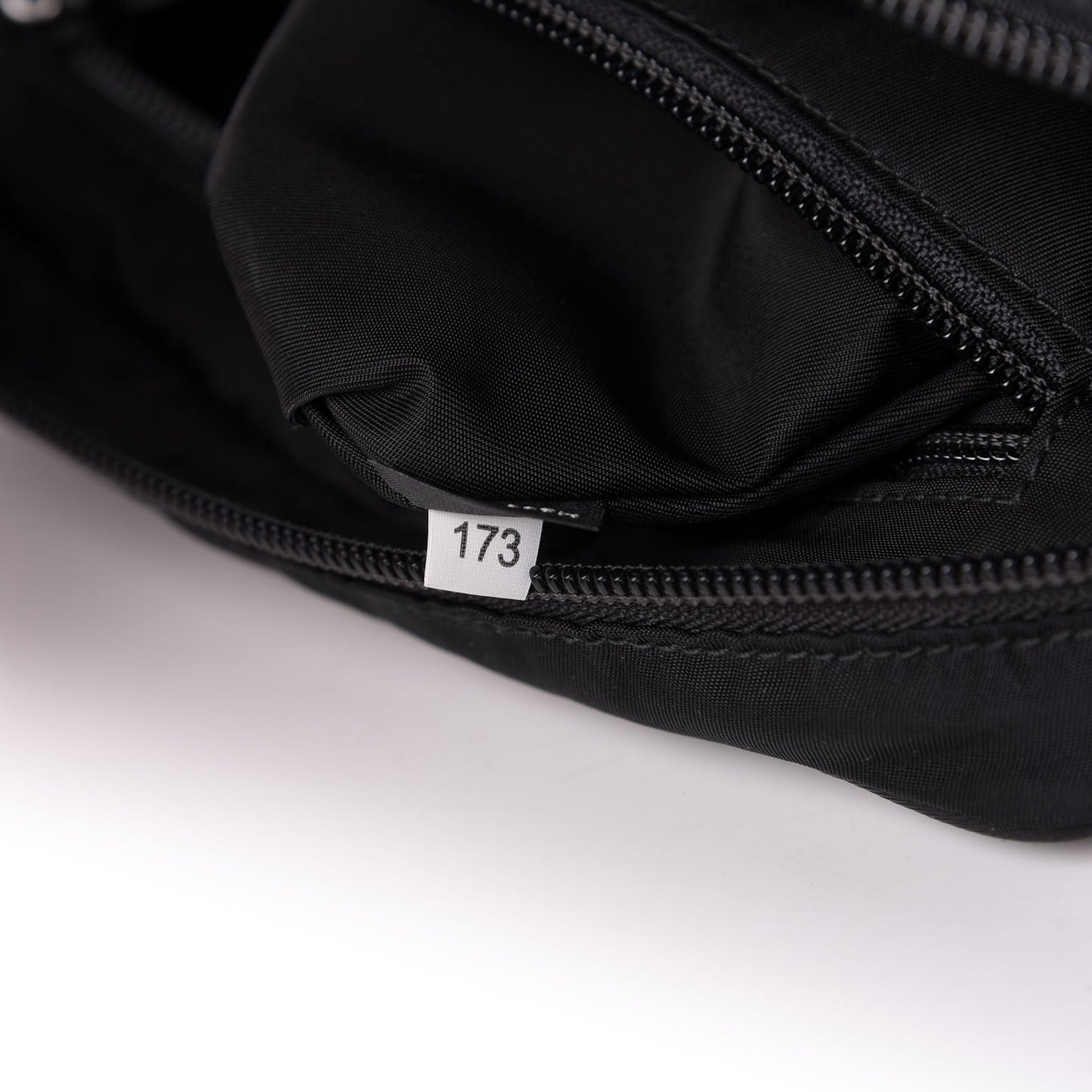 Tessuto Nylon Belt Bag Black