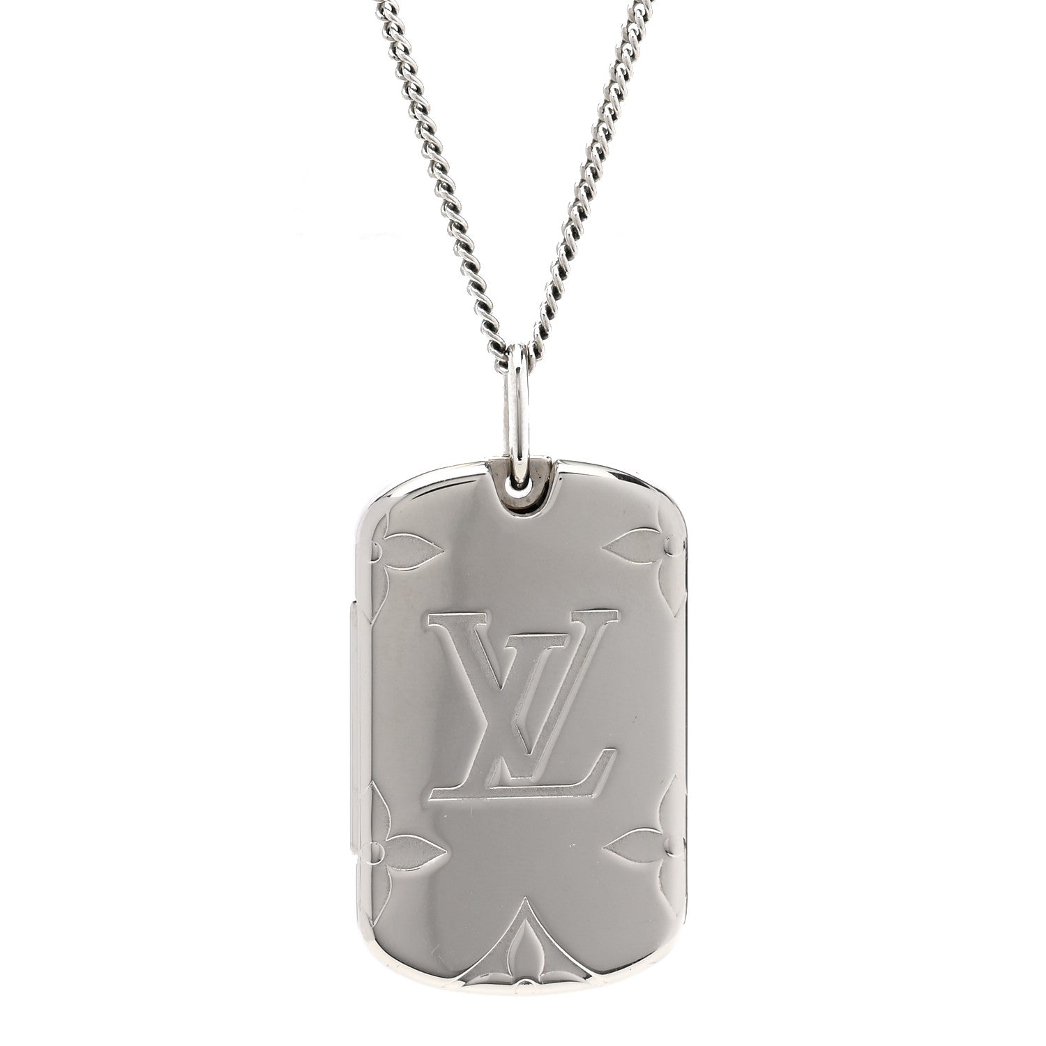 Louis Vuitton Monogram Locket Necklace 5 of 8