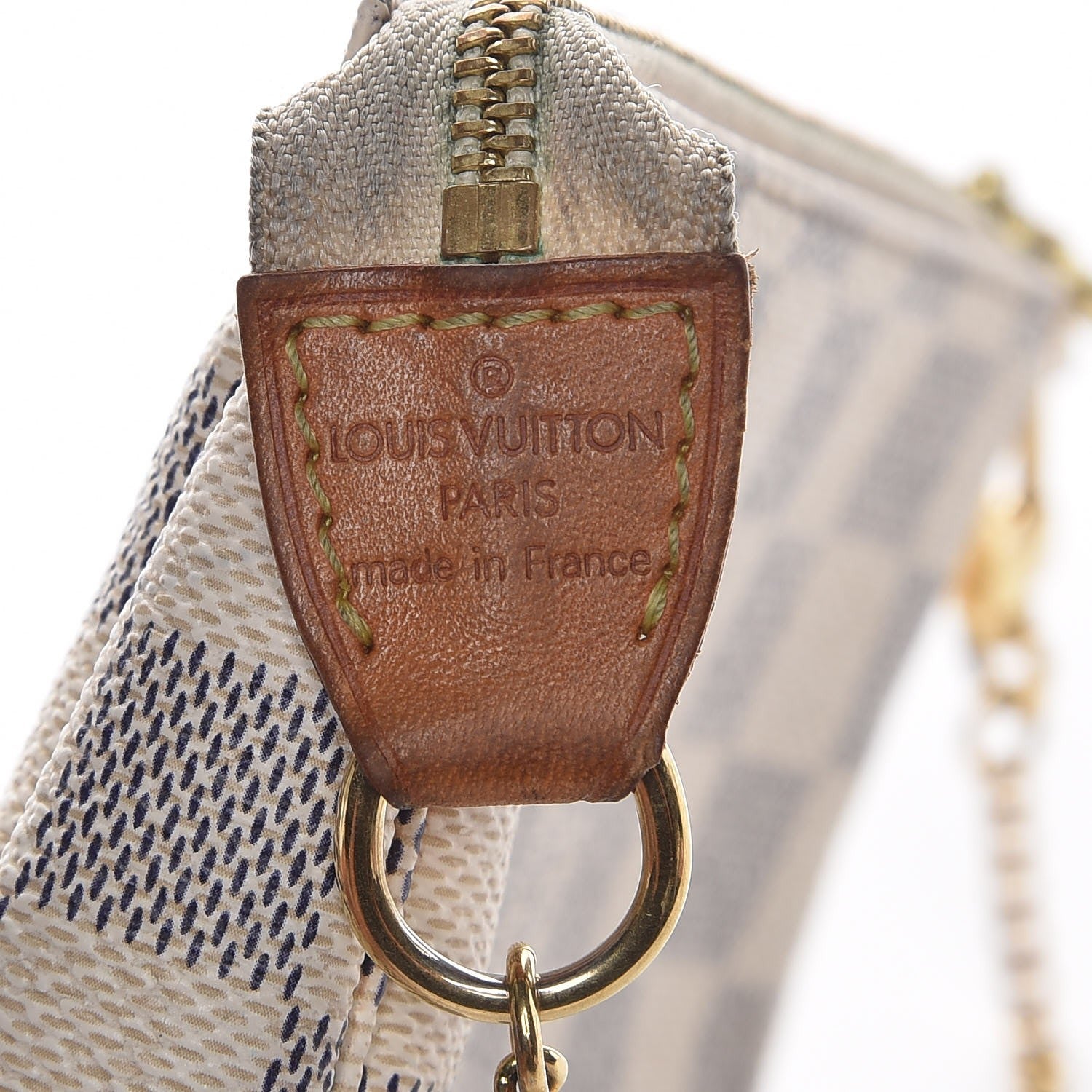 Louis Vuitton Damier Azur Mini Pochette Accessories 5 of 9