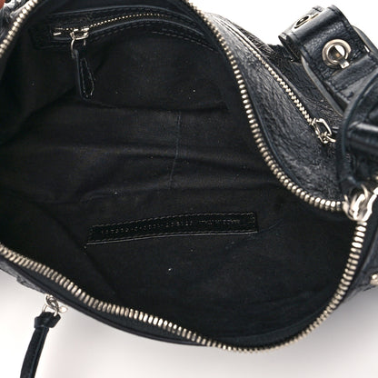 Balenciaga Agneau Arena Small Le Cagole Shoulder Bag Black 6 of 12