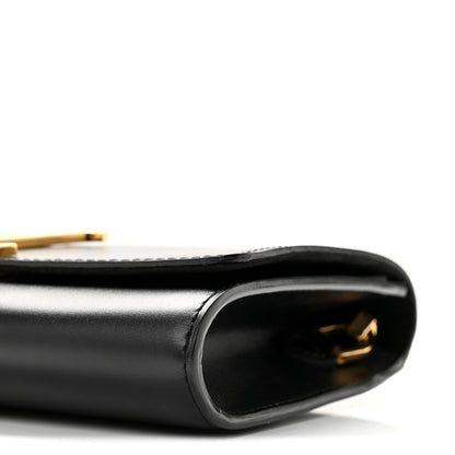 Louis Vuitton Calfskin Chain Louise MM Black 9 of 12