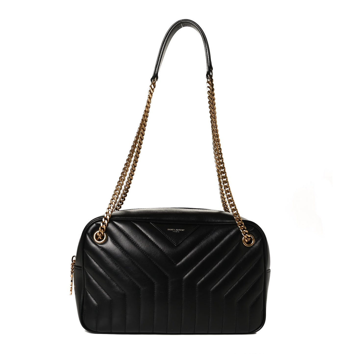 Calfskin Matelasse Joan Camera Bag Black