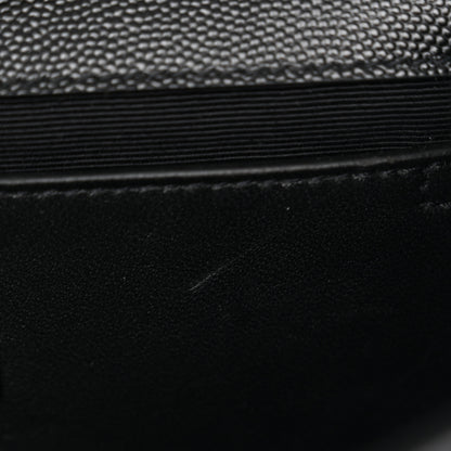 Saint Laurent Grain De Poudre Medium Classic Monogram Kate Satchel Black 11 of 11