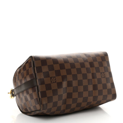 Louis Vuitton Damier Ebene Speedy Bandouliere 25 4 of 10