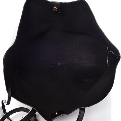 Saint Laurent Calfskin Large Shopping Tote Black 6 of 15