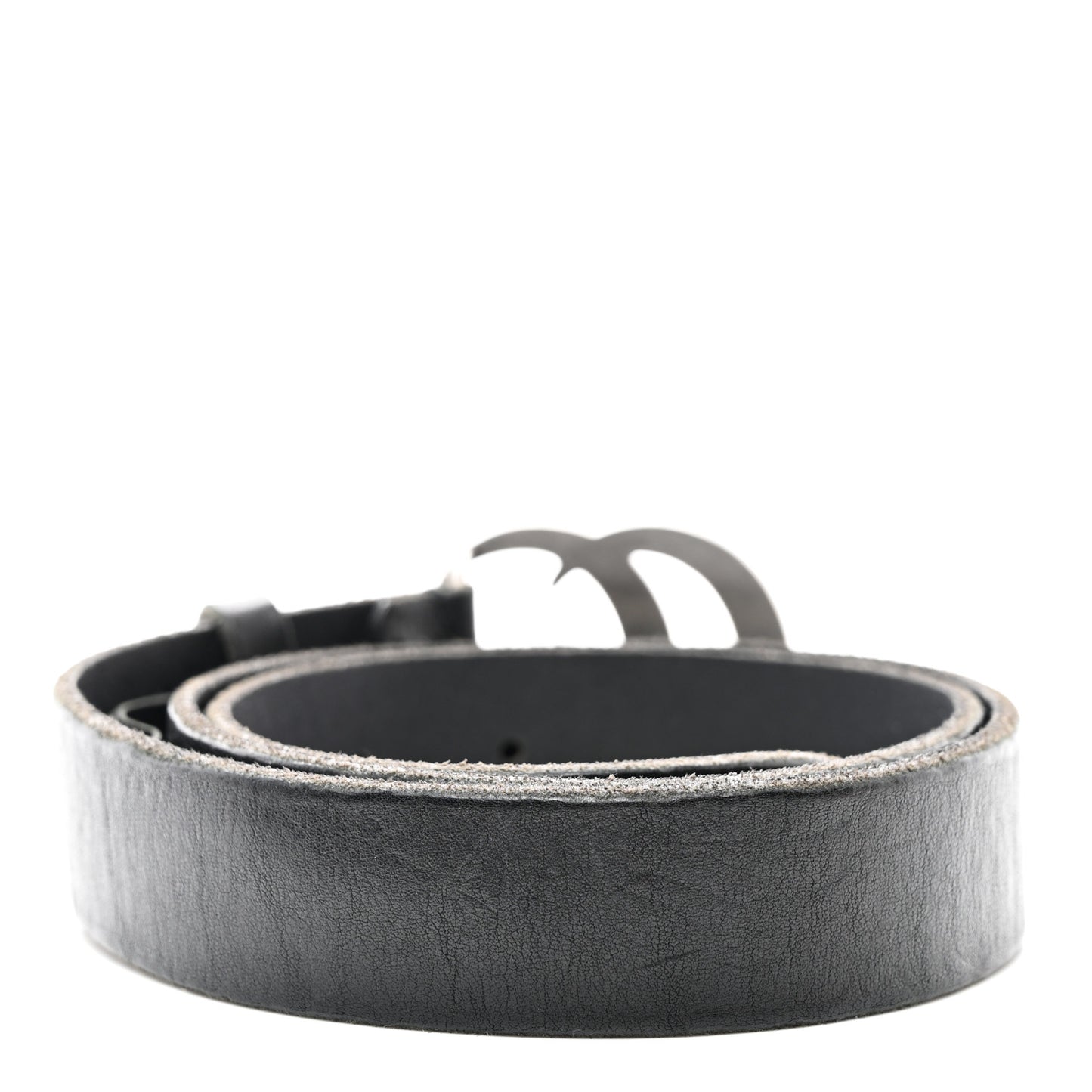 Faded Calfskin Double G 30mm Belt 80 32 Black