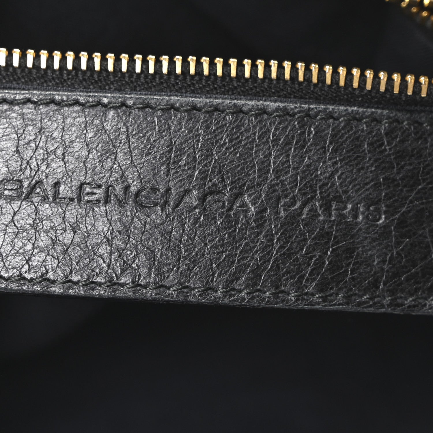 Balenciaga Agneau Giant 12 Gold Hardware Part Time Black 7 of 11