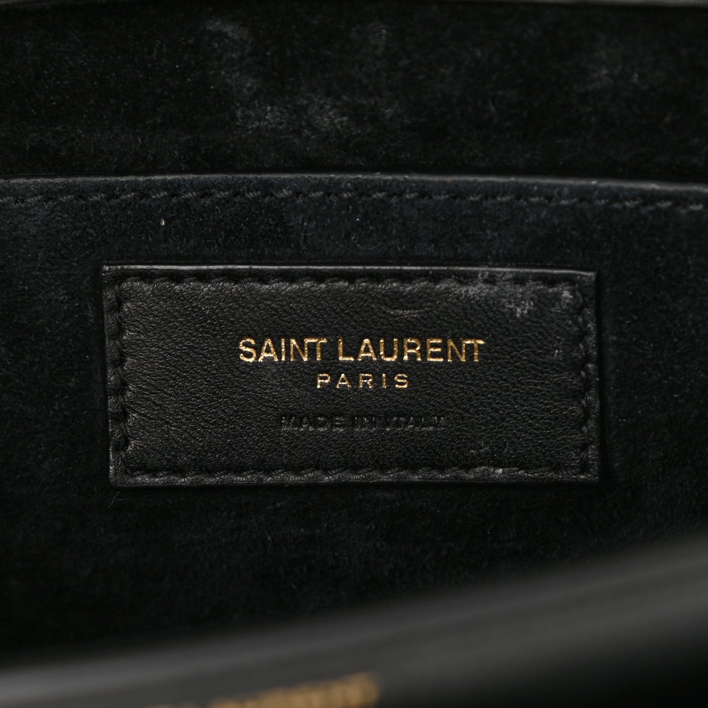 Smooth Calfskin Medium Monogram Sunset Satchel Black